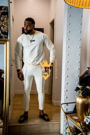 Fashion Mens Sportwear Tracksuits Sets Top & Bottoms