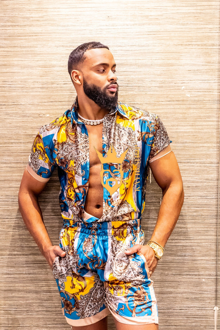 Mens Luxury Silk Dress Outfits