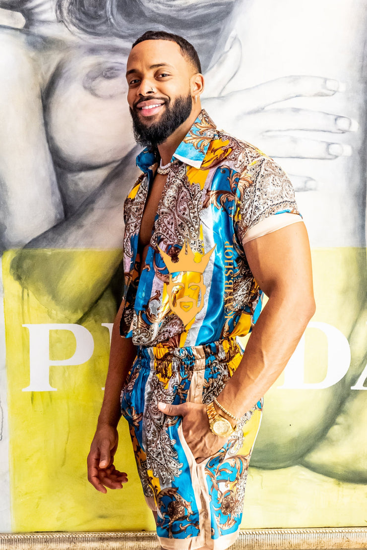 Mens Luxury Silk Dress Outfits