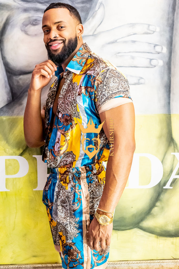 Mens Luxury Silk Dress Outfits