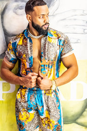 Mens Luxury Silk Dress Outfits