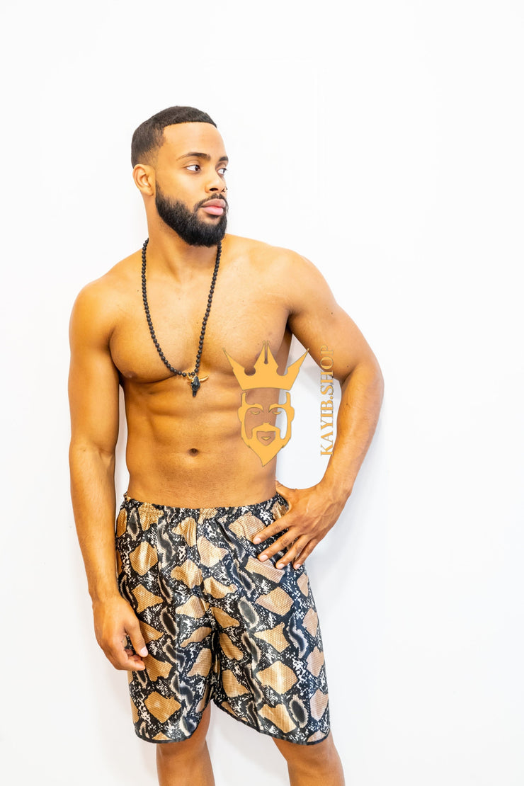 Kayib Snake Shorts - Elevate Your Summer Style with Comfort and Confidence - Lightweight, Breathable, and Versatile - kayibstrore