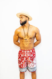 KAYIB Red Silk Short - Elevate Your Style Game with Premium Luxury and Comfort. - kayibstrore