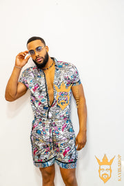 Luxury Handmade Silk Outfit - Elevate Your Style Game with This Sophisticated and Comfortable Masterpiece - Perfect for Summer Getaways and Casual Outings! - kayibstrore