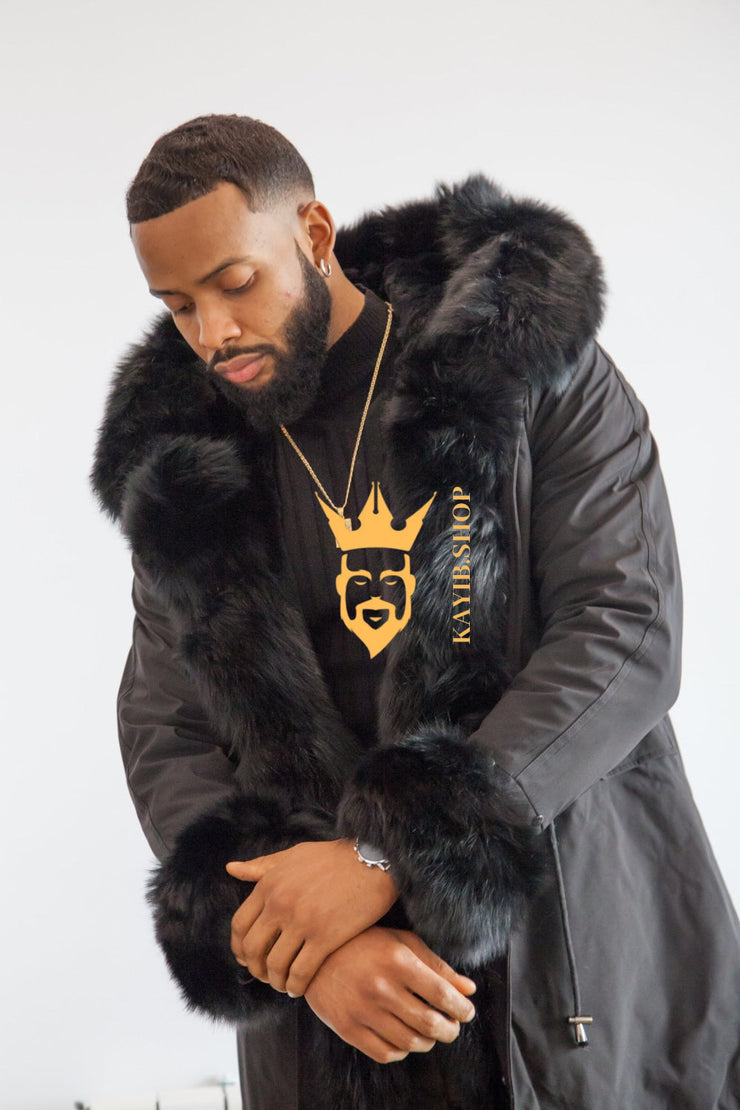 Mens 4-In-1 Waterproof Men Parka Winter Jacket /best Men In Fur Coats Images