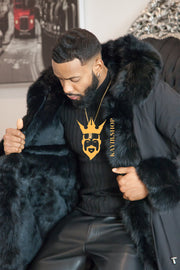Mens 4-In-1 Waterproof Men Parka Winter Jacket /best Men In Fur Coats Images