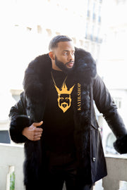 Mens 4-In-1 Waterproof Men Parka Winter Jacket /best Men In Fur Coats Images