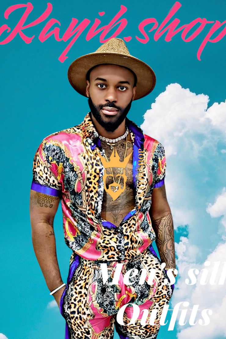 Barocco Silk Set Shirt+ Short
