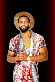 Summer Mens Luxury Silk Dress Set Outfits