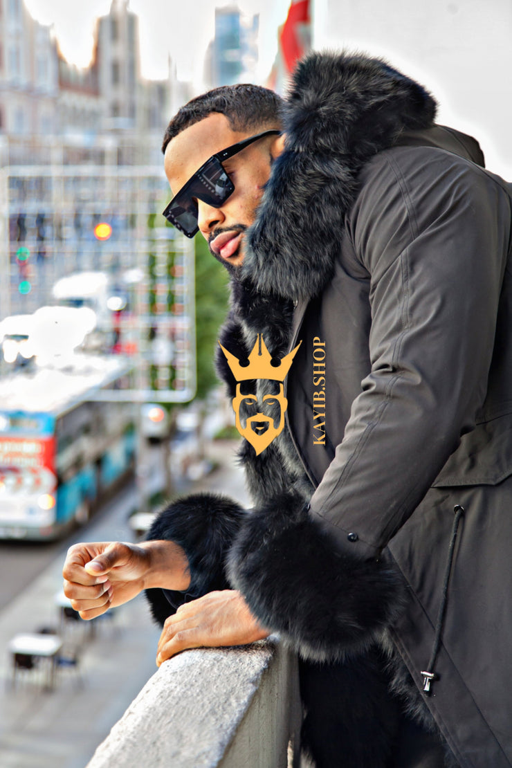 Mens Best 4-In-1 Waterproof Men Parka Winter Jacket /best Men In Fur Coats