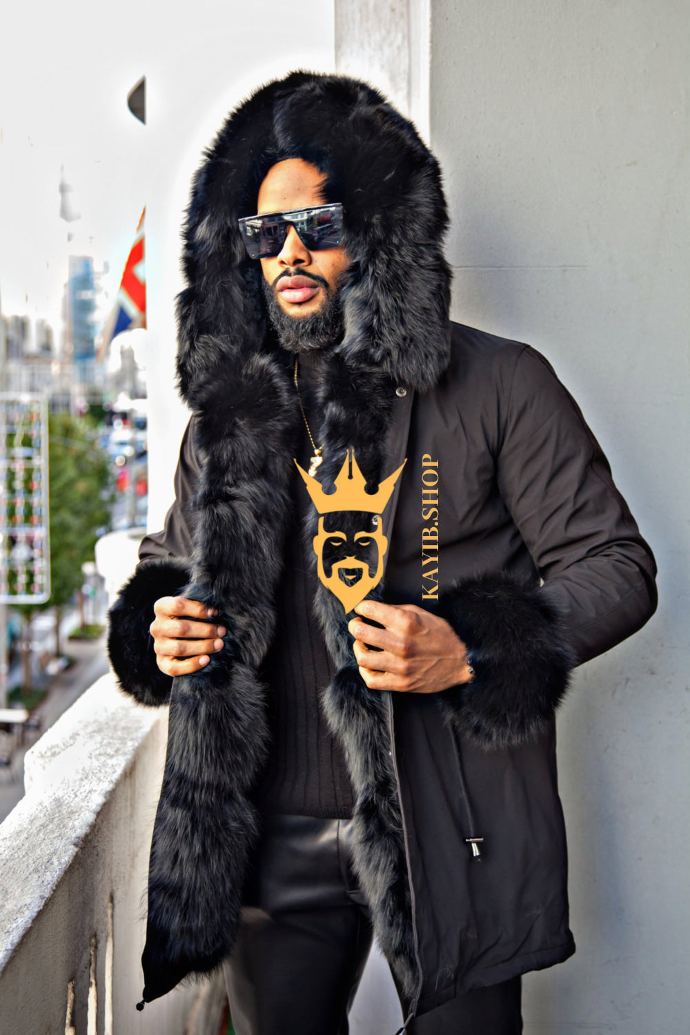 Men's Parka Winter Jacket - Versatile Luxury for Any Weather - Handmade ...