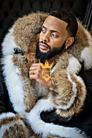 Fox Fur Coats & Jackets For Men | Best Collection Of Mens Fur Coat As Picture / M