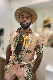 Barocco Silk Clothes Set - Elevate your wardrobe with pure luxury and unique style - kayibstrore